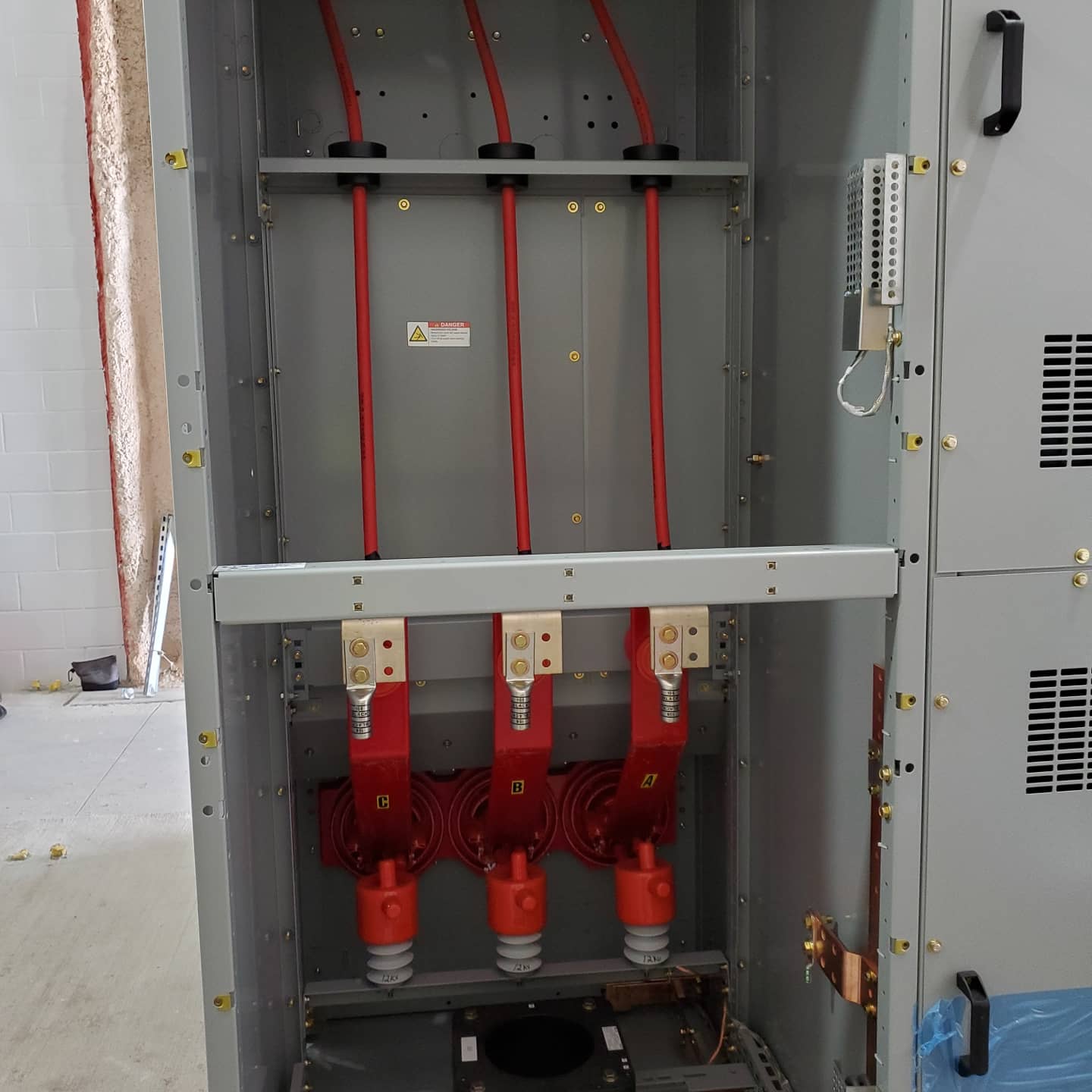 Electrical work background